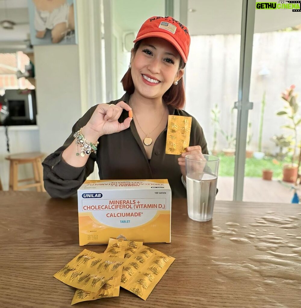 Jolina Magdangal Instagram - My 2024 so far... promise ko sa sarili ko to do more of this this year! It’s important to maintain the strength of our bones and joints at this age, kaya I’m trying to be active as much as possible. I take Minerals + Cholecalciferol Vitamin D3 (Calciumade) daily dahil meron itong Calcium, Vitamin D3, at Flexiboosters na nakakatulong to maintain good posture and the health of my bones. #CalciuMADEmeSTRONG