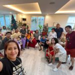 Jolina Magdangal Instagram - O diba nakuha pa namin magpasko sa snow. Tibay ng mga balat namin, naka tsinelas, shorts, spaghetti strap lang kami. Puno ng snow ang paligid pero kami medyo makintab sa init.🤣🤣 🤣🤣🤣🤣 Joke!!! We had a great time kanina. Tagal ko na sila di nadalaw sa tagaytay at gusto nila ako madalaw sana nung nakaraang linggo na bed rest ako pero ngayon lang natuloy na makaluwas. ANG SAYA!!! At higit sa lahat.. nilutuan ko sila ng version ko ng adobo. Pasado kay hurado daddy at hurado mommy!!!! Busog na busog sila.😊 #PeleSerye #TeleVika #postchristmas #prenewyear #family #goodvibes #grateful #inspiration #explore #fyp #foryou #foryourpage