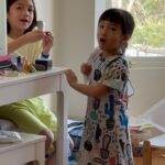 Jolina Magdangal Instagram - Minsan hindi ko din maintindihan itong magkapatid na ito.. ngayon biglang nagka british accent.🤣 Haay… sarap maging Nanay.♥️ #PeleSerye #TeleVika #british