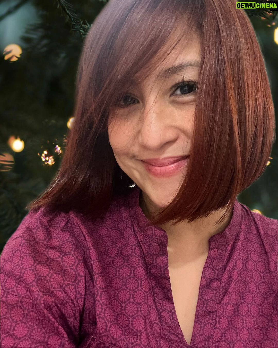 Jolina Magdangal Instagram - Well nauna na ako sa new year mag new look.
