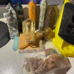 Jolina Magdangal Instagram - Baka may ma-suggest kayo… Itong first 2 pictures ni Pele ay nung nasa Banff downtown kami.. may store dun crystals/gems/stones/rocks. Kulang nalang yata dun na sya matulog at ok daw sa kanya mag work dun!🤣 Natatawa ako pero deep in my heart, naa-amaze ako sa kanya. Ang dami nyang alam tungkol jan. At madami na din syang collection pero marami pa syang naituturo sa amin araw araw. Dahil sobra syang nainspire sa store na napuntahan nya sa Banff, gumawa sya ng sarili nyang store…. sa kwarto namin. GANDA NG STORE NYA!!!!! Eto na.. gusto ko sana dalhin sya sa exhibit or expo or mga stores ng mga ganyan. Or baka may makabasa nito na nangangailangan ng taga organize ng crystals/gems/stones/rocks atbp.. baka pwede nyo ipa experience kay Pele. (Pag nangyari yun, sasabog sa pagkaproud ang nanay heart ko). 1,2,3 Go! Suggest na.👍🏼 #crystals #gems #stones #rocks #geode #inspiration