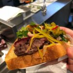 Jon Favreau Instagram - APL on Vine. Smoked short rib sandwich. #Delicious @adamperrylang