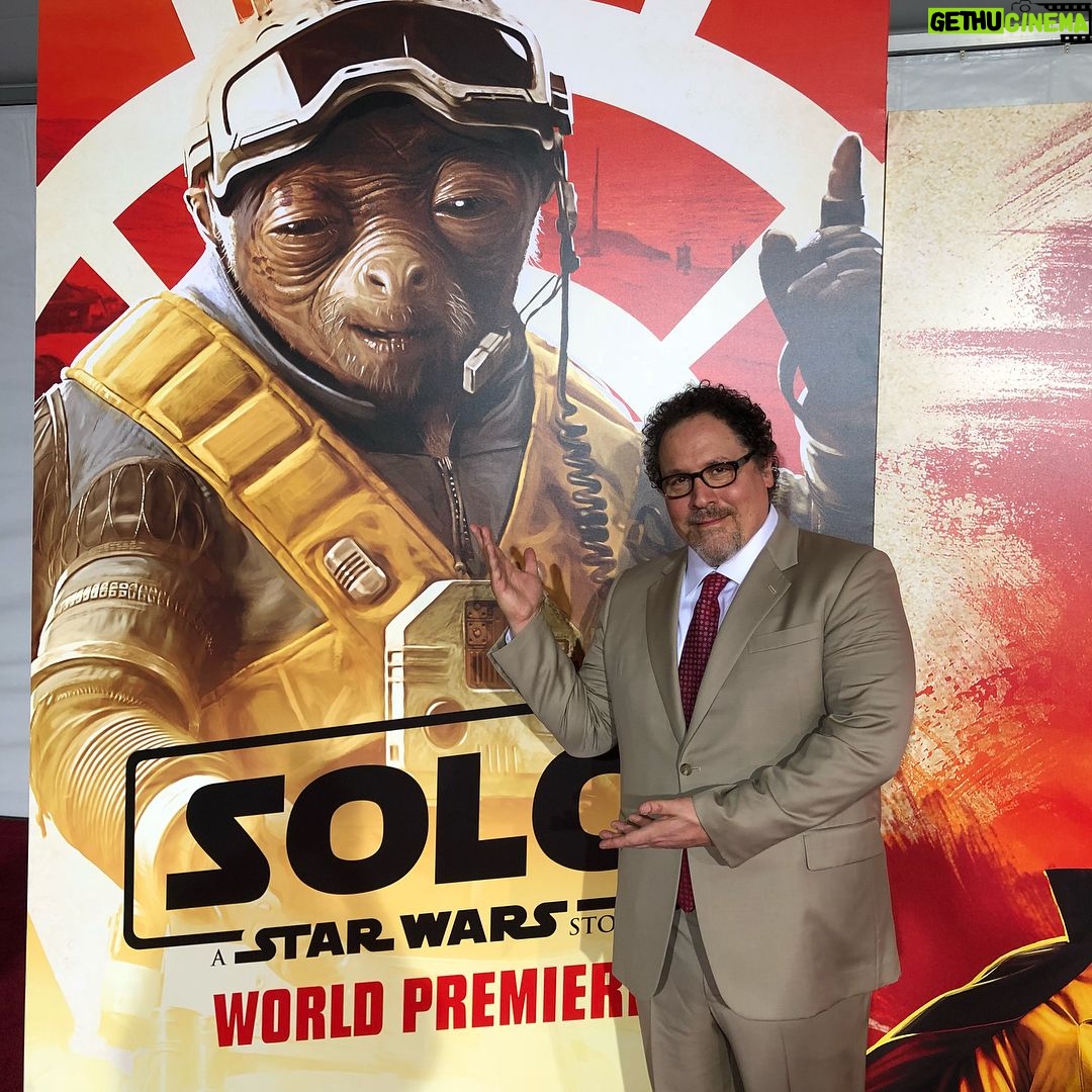 Jon Favreau - 76.6K Likes - Solo premiere #soloastarwarsstory