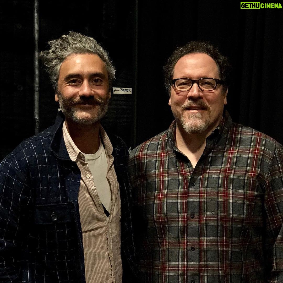 Jon Favreau Instagram - @taikawaititi visits the Pridelands