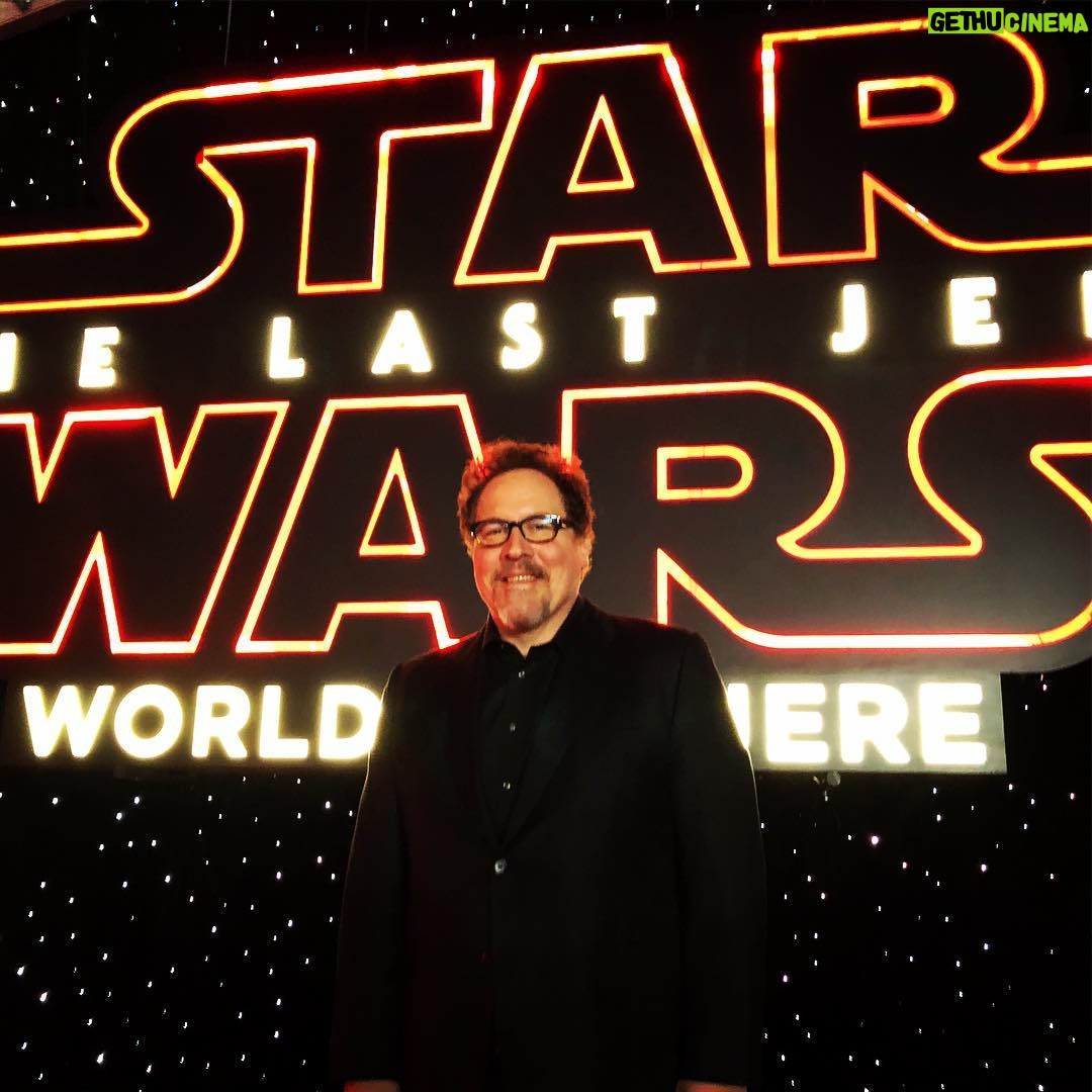 Jon Favreau Instagram - Last night... In a galaxy far, far away...