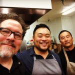 Jon Favreau Instagram – An honor to cook with @davidchang and @ridingshotgunla The LINE Los Angeles