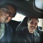 Jon Favreau Instagram - Heading into #spidermanhomecoming premiere with @robertdowneyjr