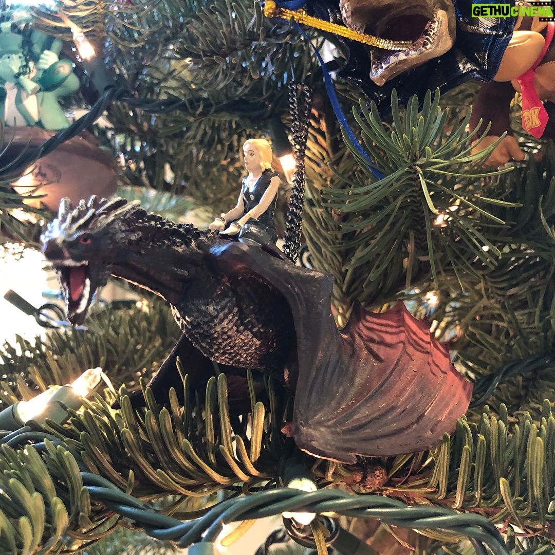 Jon Favreau Instagram - My Christmas tree ornaments...