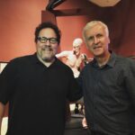 Jon Favreau Instagram - Met up with Jim Cameron at #athomewithmonsters #lacma LACMA Guillermo del Toro Exhibit