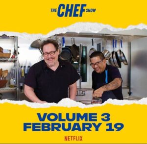 Jon Favreau Instagram - Volume 3 of @thechefshownetflix is up on @netflix