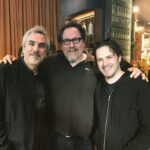 Jon Favreau Instagram - With @alfonsocuaron (and @edgarwright) after the screening of his beautiful new film #Roma APL Barbecue