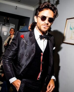 Jonathan Bailey Instagram - @thombrowne X @gq