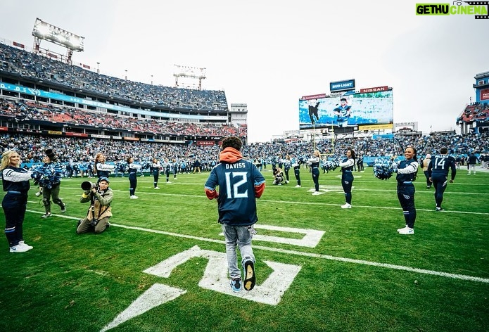 Jonathan Daviss Instagram - A pleasure being the 12th man for my @titans
