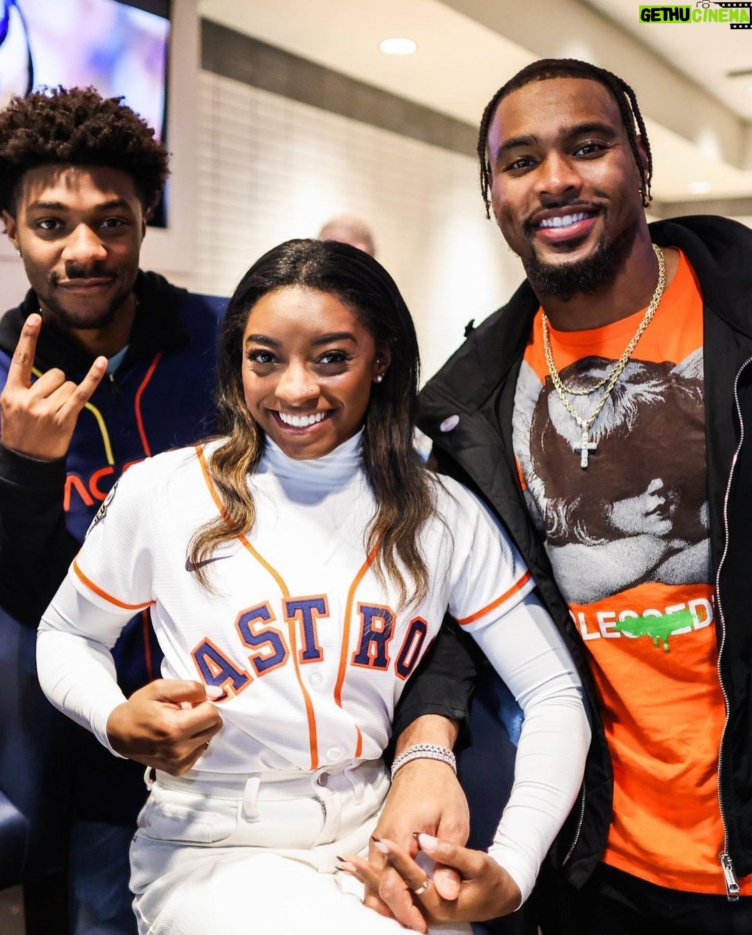 Jonathan Daviss Instagram - Tapped in with Legends Minute Maid Park