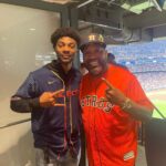 Jonathan Daviss Instagram – Tapped in with Legends Minute Maid Park