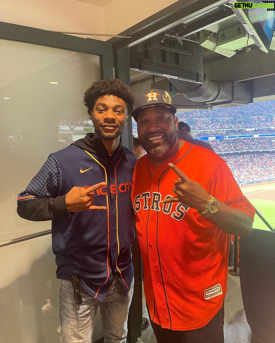 Jonathan Daviss Instagram - Tapped in with Legends Minute Maid Park