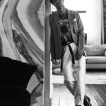 Jonathan Daviss Instagram - Black and White @VULKANmag Photography HIGGSY @higgsy_photography Styling CHRISTINA PACELLI @christinajpacelli Styling Assistant ANGIE LEE @xangielee Grooming DANNI KATZ @dannidoesit using Dior Interview ALEXANDRA BONNET @alexbonnetwrites Location ZEVARRA LOFTS @zevarralofts Production @bellomediagroup x @maisonpriveepr_la x @alexbonnetwrites X @lindsaymaguire