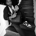 Jonathan Daviss Instagram - Code, the reason I stay in my bag 💼@armarnibeauty #armanicode #armanibeautypartner