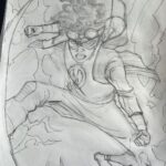 Jonathan Daviss Instagram – I seriously missed sketching. I would never color in my sketches for fear of messing em up, but I wanted to step out of my comfort zone a bit on this one. 
A HUGE shout out to @parisalleyne who illustrated the original image of Static I used for reference. Go follow him and check out his amazing work on his current run on Static. He’s crazy talented!