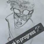 Jonathan Daviss Instagram – I seriously missed sketching. I would never color in my sketches for fear of messing em up, but I wanted to step out of my comfort zone a bit on this one. 
A HUGE shout out to @parisalleyne who illustrated the original image of Static I used for reference. Go follow him and check out his amazing work on his current run on Static. He’s crazy talented!