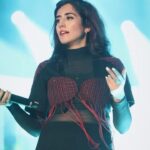 Jonita Gandhi Instagram - @sathyabama.official, main tere naal ve, always & forever! ♥️ @tarctalent @viknmedia 🙌🏼