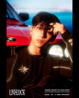 Jooyeon Instagram - ⠀ 
Xdinary Heroes 
<Livelock> 
🔐Concept Photo
#건일 #Gunil

ALBUM RELEASE🔻
2023.10.11 6PM (KST)
🏎 TITLE "Break the Brake"

#XdinaryHeroes #엑스디너리히어로즈
#Livelock #Break_the_Brake
#WE_ARE_ALL_HEROES
#JYP
