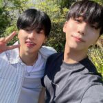Jooyeon Instagram - ⠀ [ #Xtra_Scenes ] 멤버들과 산책하며 에너지 충전하는 시간🏃‍♂️🍃 #XdinaryHeroes #엑스디너리히어로즈 #WE_ARE_ALL_HEROES #loveearth2023 #loveearth_jyp #loveearthchallenge @loveearthchallenge