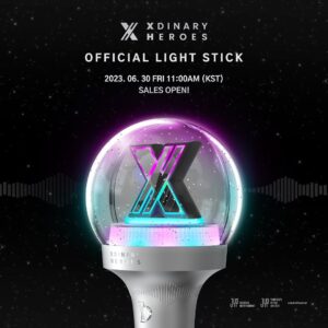 Jooyeon Instagram - ⠀ 
Xdinary Heroes 
Official Light Stick🪄

2023.06.30 FRI 11AM (KST)
🛒SALES OPEN

☝️Don't forget to bring it to
BAND CLUB XV: 2023 SUMMER CAMP🚌💨

#XdinaryHeroes #엑스디너리히어로즈
#WE_ARE_ALL_HEROES