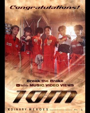 Jooyeon Instagram - ㅤㅤ　 
 🎉 Congratulations 🎉
Xdinary Heroes ”Break the Brake“ M/V hits 10M VIEWS!🏅

#XdinaryHeroes #엑스디너리히어로즈
#Livelock #Break_the_Brake
#WE_ARE_ALL_HEROES