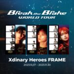 Jooyeon Instagram - ⠀ World Tour 기념 인생네컷 X Xdinary Heroes 프레임 출시!💥 인생네컷과 함께 달려달려🎸 📅운영기간: 11월 7일 ~ 11월 30일 📍국내 인생네컷 APP ONLY #XdinaryHeroes #엑스디너리히어로즈 #Livelock #Break_the_Brake #인생네컷 #life4cuts @life4cuts.official