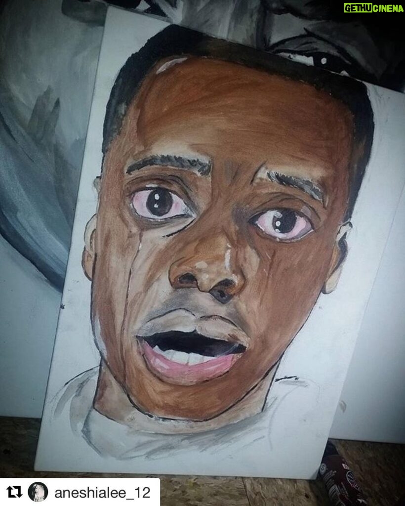 Jordan Peele Instagram - Watercolor. Dope.