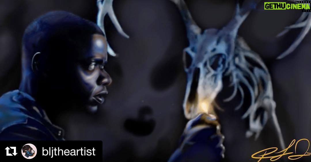 Jordan Peele Instagram - This digital painting is so realistic. Glad to see this deleted Sunken Place scene lives on.