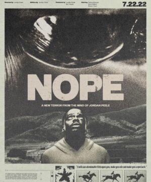 Jordan Peele Instagram - It’s Friday again. #NOPEart