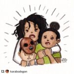 Jordan Peele Instagram - Scary-cute #UsMovie