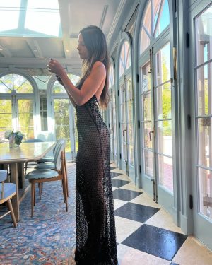 Jordana Brewster Instagram - I really missed our casual fittings @katiebof