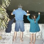 Jordana Brewster Instagram - Lua lua lua! @atalantathetis The tradition that started with my dad many moons ago now continues with my boys Angra dos Reis, Rio de Janeiro, Brasil