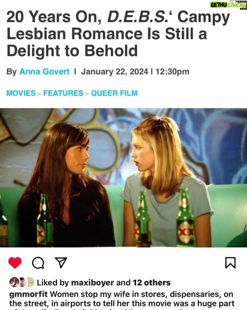 Jordana Brewster Instagram - Thank you to my husband for highlighting an important anniversary @angelarinstagram @sarafoster let’s bring back Amy and Lucy ❤️
