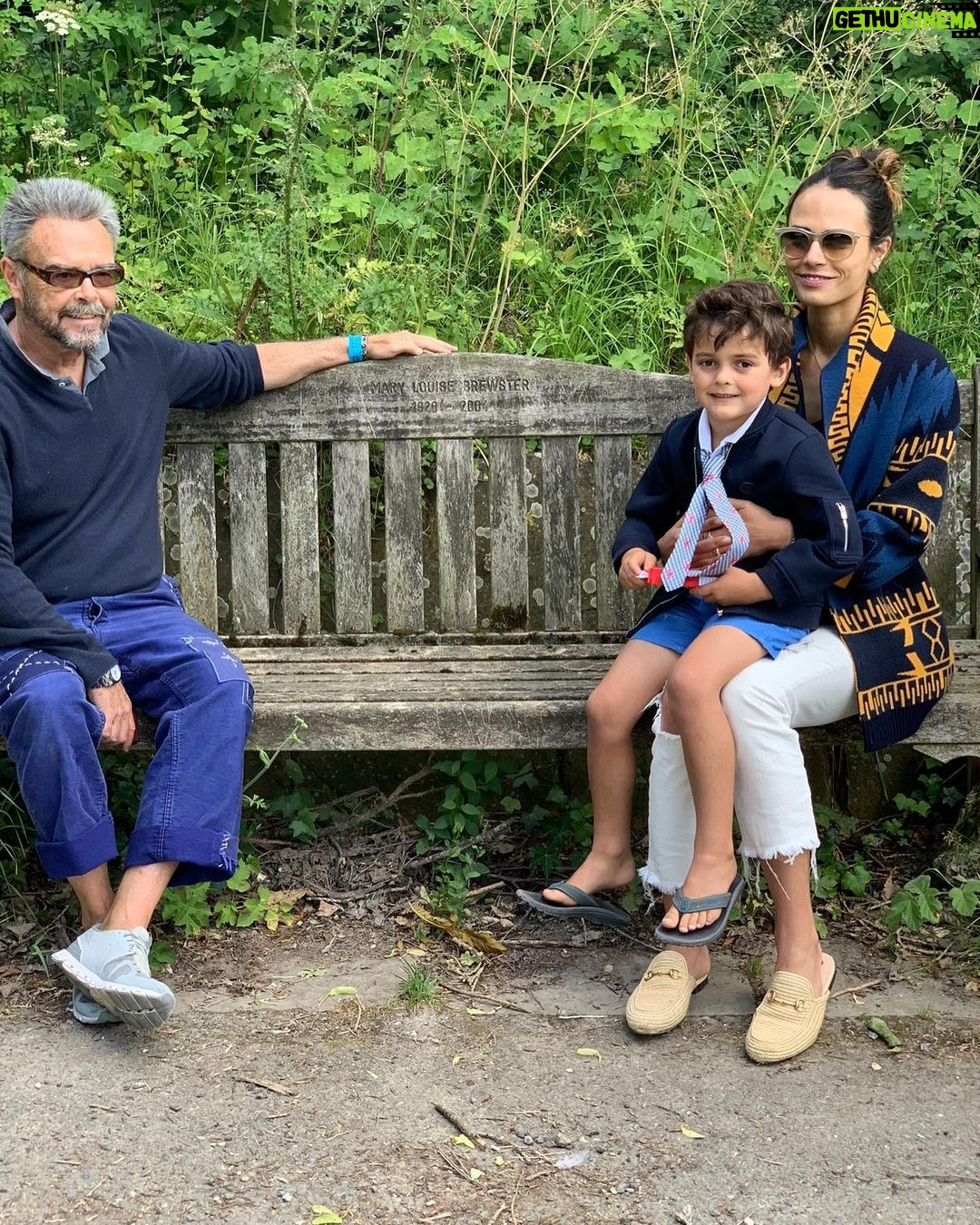 Jordana Brewster Instagram - Happy Father’s Day @atalantathetis Thank you for being solid, constant. Thank you for being my safe sounding board in tough times. Thank you for teaching me the value of and escape in reading, thank you for showing me hard work and grit I love you