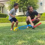Jordana Brewster Instagram - DAD to 4 beautiful kids, stepdad to 2 boys and father to 2 🐕‍🦺🐕‍🦺 You have your hands full but you handle it with patience grace humor and love I’m so lucky to be on this parenting journey with you #happyfathersday @gmmorfit