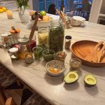 Jordana Brewster Instagram - So much fun with @emma_jean_wellness learning about culinary medicine Magic 🧪 , herbs and delicious 🥘