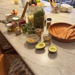 Jordana Brewster Instagram - So much fun with @emma_jean_wellness learning about culinary medicine Magic 🧪 , herbs and delicious 🥘