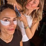 Jordana Brewster Instagram - #bts getting ready