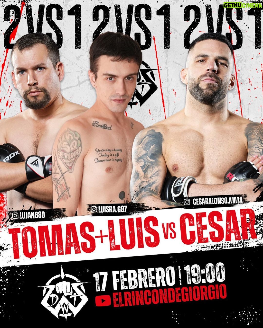 Jordi Wild Instagram - Este 17 de Febrero llega a vuestras vidas el Evento más brutal que se haya hecho en internet: Dogfight Wild Tournament - DWT A las 7 de la tarde (hora española) empieza en El Rincón de Giorgio la locura que no os va a dejar indiferentes… Un espectáculo y una guerra abierta como no se habrá visto. La impresionante ilustración del cartel oficial está hecho por @rodrigo.lorenzo.art , un genio que trabaja para la UFC, la NFL y muchos sitios del altísimo nivel. Seguidlo 👊🏼