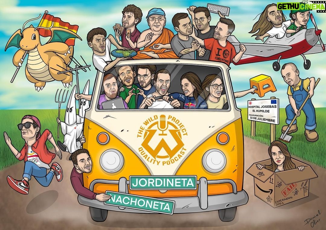 Jordi Wild Instagram - Esto es BRUTAL, tengo los mejores seguidores del mundo. ¡TODOS SUBIDOS A LA JORDINETA! Gracias @olierart ❤️❤️❤️