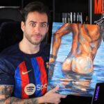 Jordi Wild Instagram - ¿Vosotros tenéis una pintura al óleo de vuestro culo? Porque yo sí. Gracias @antoniocrea13 😂❤️