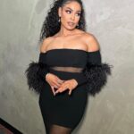 Jordin Sparks Instagram - Glam for the @raiders game! ✨ 💇🏽‍♀️: @cindyprostylist 💋: @kimoramulan Las Vegas, Nevada
