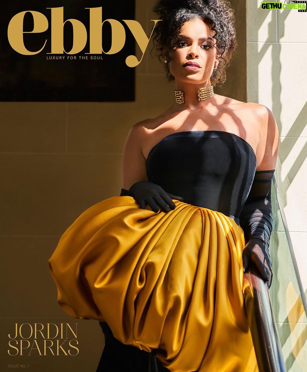 Jordin Sparks Instagram - Cover girl. 🥰⚡️ 1/2 covers for @ebbymagazine—I had the best time on this shoot! #LUXURYFORTHESOUL Photography: @diegouchitel Photo Assistants:
@kobramaier @max_flick @ericaxene Art Direction & Styling: @angeltstyle Hair: @frankiepaynehair Makeup: @mylahmorales Entertainment Editor: @TNRomerowriter DP/Cinematographer: @morganpierresusser Location: @hotelperladtla