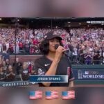 Jordin Sparks Instagram – Performing tonight’s national anthem, Arizona’s own @jordinsparks 🇺🇸
