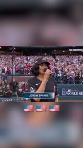 Jordin Sparks Instagram - Performing tonight’s national anthem, Arizona’s own @jordinsparks 🇺🇸