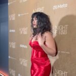 Jordin Sparks Instagram - Grammy week continues w/ @vydiaofficial and @meta’s celebration of R&B! 💋🤍✨ “Were you listening to me, Neo? Or were you looking at the woman in the red dress?” ❤️‍🔥 Los Angeles, California